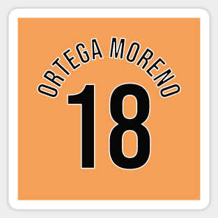 Ortega Moreno 18 Home Kit - 22/23 Season Sticker